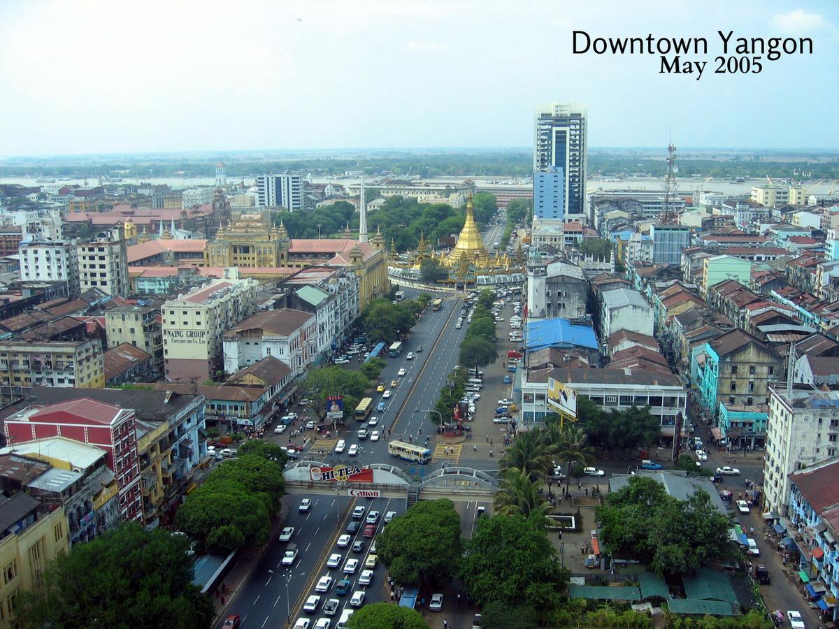 May Shan Hotel يانغون المظهر الخارجي الصورة